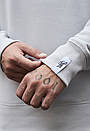 Світло-сірий світшот Staff light gray basic, фото 4