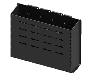 ПВХ сумка BORIKA FASTen Bm184 чорна розмір L для аксесуарів, інструментів та снастей (01.18.004.01.01)