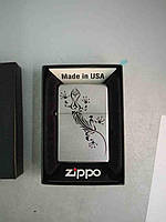 Угли, дрова, засоби для розпалювання Б/У Zippo 205 Lizard Tattoo
