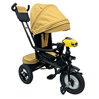 Дитячий Триколісний Велосипед Mt 1007-10 Жовтий Toyvoo