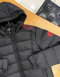 Чоловіча зимова куртка Hugo Boss CK8514 чорна, фото 3