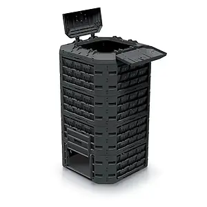 Компостер садовий Prosperplast Compogreen Vario 1250 л Чорний Польща