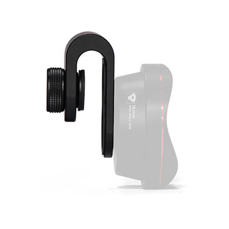 Кліпса для лінзи 17 мм на телефон алюмінієва Kase U-shape Clip II, фото 2