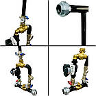 Комплект швидкого підключення котла LADOMIX.HT.А 50/6 з американками, термозмішувальний вузол 55°C, Dn50 (2") KVANT, фото 4