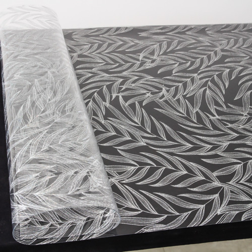 Прозоре М'яке скло із лазерним малюнком, ширина 60см