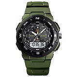 Водонепроникні годинники 50 м, Практичні спортивні чоловічі годинники рибалки мисливця ND-46, фото 10