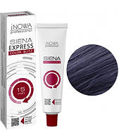 Безаміачна крем-фарба для волосся jNOWA Professional SIENA Express Color Blitz  М/1  60 мл