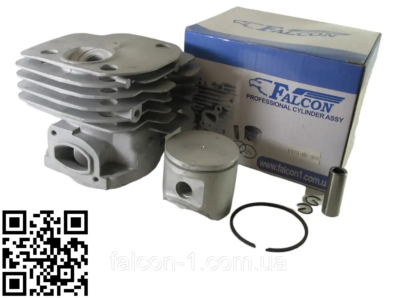 Поршнева Husq 365 SP циліндр з поршнем для Хуск 365 ЦПГ до бензопили 365 патрубок квадрат