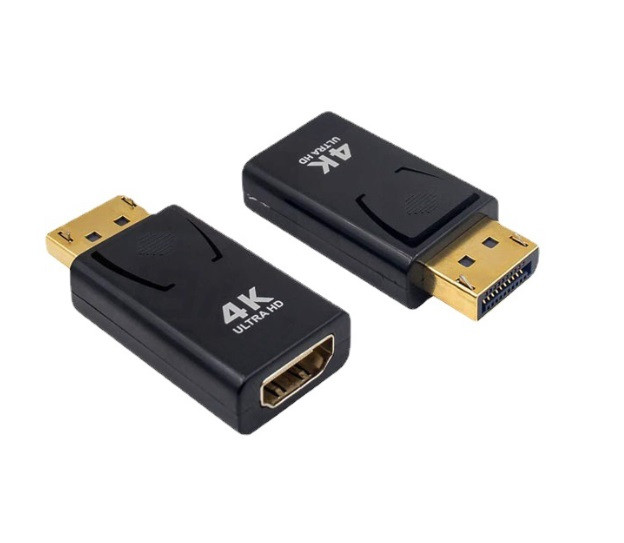 Перехідник адаптер DisplayPort на HDMI 4K ULTRA HD конвертер перетворювач, фото 1