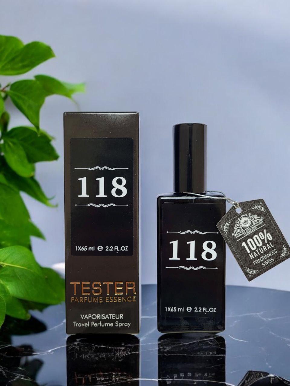 Парфум чоловічий № 118 за мотивами Eau De Lacoste L. 12.12 Blanc (Лакост Еу де Л 12.12 Бланк) 65 мл, фото 1