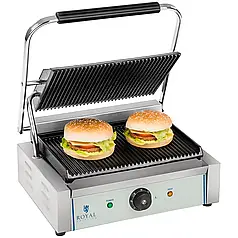 Професійний контактний гриль Royal Catering RCKG-2200-G