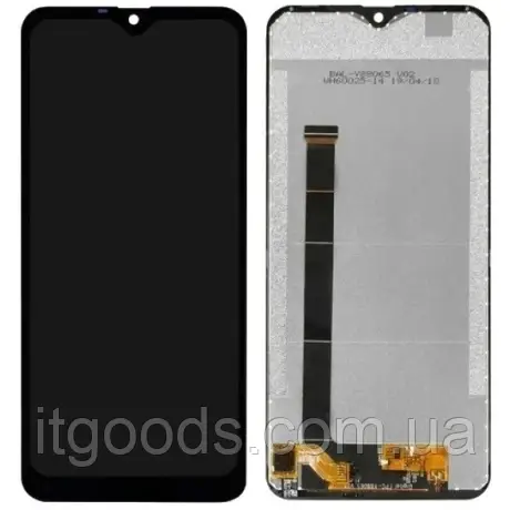 Дисплей (модуль) + тачскрін (сенсор) для Ulefone Note 7 | Note 7P | Ulefone S11 (чорний колір)