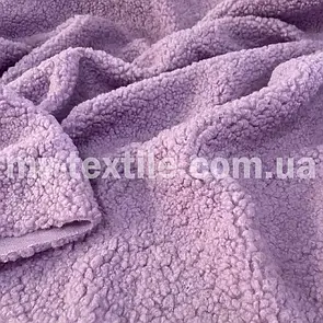 Хутро оксамит 350 г/м2 штучне 150 см Бузкове