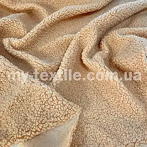 Хутро баранчик 350 г/м2 штучне 150 см Бежеве