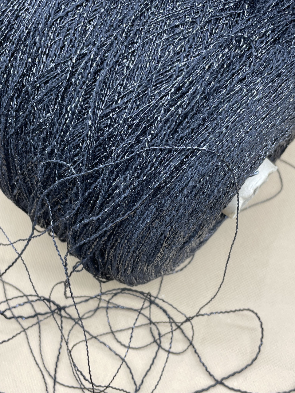 Люрекс із потовщенням Snowfall італія №102, фото 1