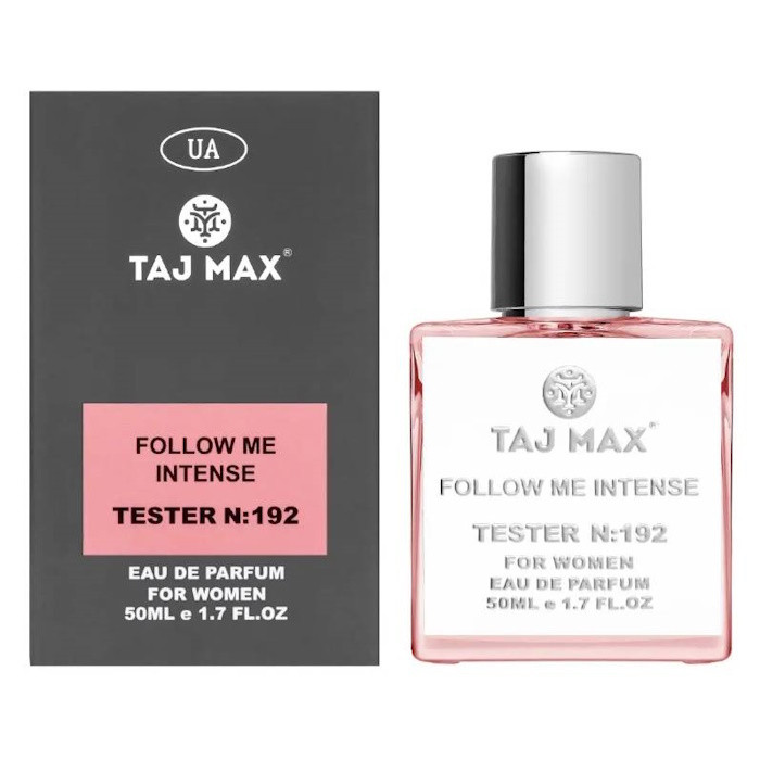 Taj Max Follow Me Intense EDP 50 ml TESTER №192