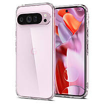 Чохол Spigen для Pixel 9 Pro XL - Ultra Hybrid, Crystal Clear (ACS07721), фото 3