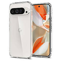 Чохол Spigen для Pixel 9 Pro XL - Ultra Hybrid, Crystal Clear (ACS07721), фото 4