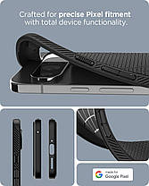 Чохол Spigen для Pixel 9 Pro XL - Liquid Air, Matte Black (ACS07716), фото 5