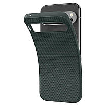 Чохол Spigen для Pixel 9 Pro XL - Liquid Air, Abyss Green (ACS07717), фото 3