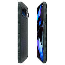 Чохол Spigen для Pixel 9 Pro XL - Liquid Air, Abyss Green (ACS07717), фото 4