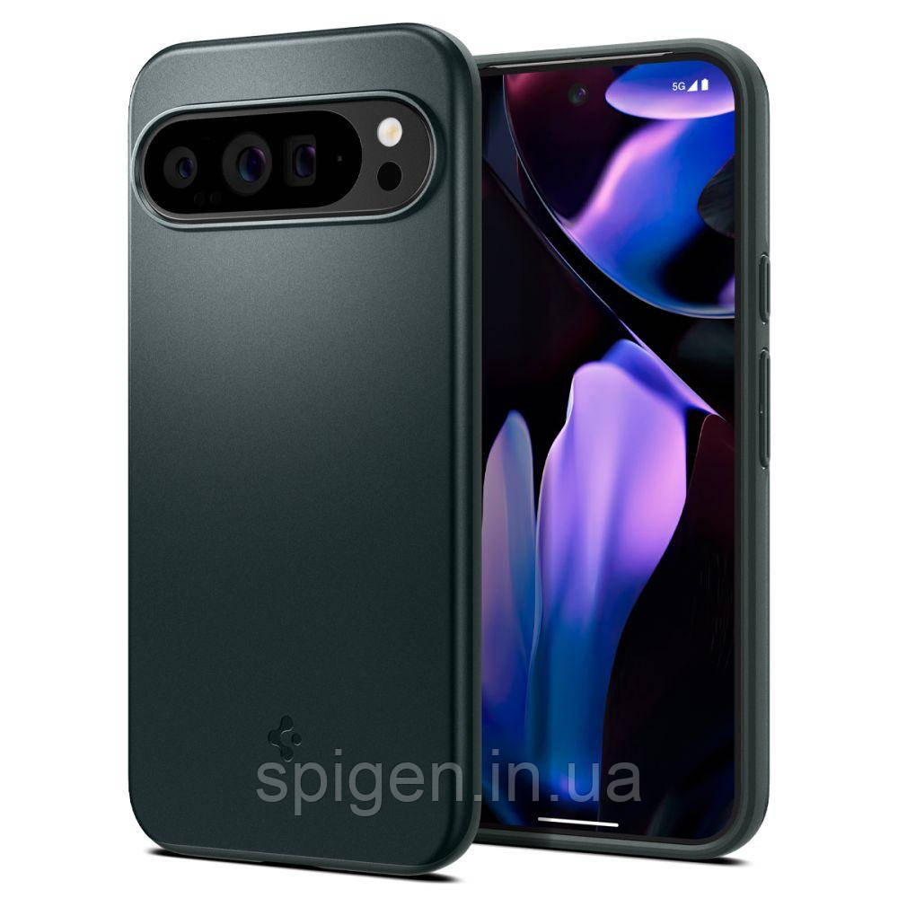 Чохол Spigen для Pixel 9 Pro XL - Thin Fit, Abyss Green (ACS07733)