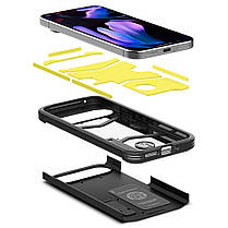 Чохол Spigen для Pixel 9 Pro XL - Tough Armor, Black (ACS07726), фото 4