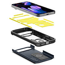 Чохол Spigen для Pixel 9 Pro XL - Tough Armor, Metal Slate (ACS07727), фото 4