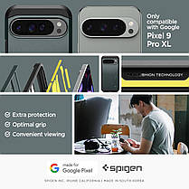 Чохол Spigen для Pixel 9 Pro XL - Tough Armor, Abyss Green (ACS07728), фото 5