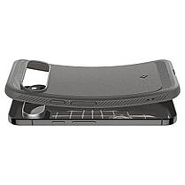 Чохол Spigen для Pixel 9 Pro XL - Rugged Armor, Marble Gray (ACS07784), фото 5