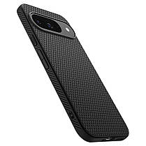 Чохол Spigen для Pixel 9 / Pixel 9 Pro - Liquid Air, Matte Black (ACS07682), фото 5