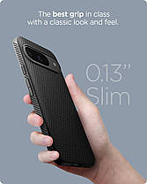 Чохол Spigen для Pixel 9 / Pixel 9 Pro - Liquid Air, Matte Black (ACS07682), фото 6
