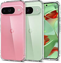 Чохол Spigen для Pixel 9 / Pixel 9 Pro - Ultra Hybrid, Crystal Clear (ACS07687), фото 5