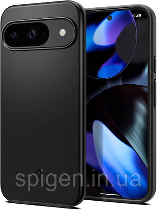 Чохол Spigen для Pixel 9 / Pixel 9 Pro - Thin Fit, Black (ACS07697), фото 1