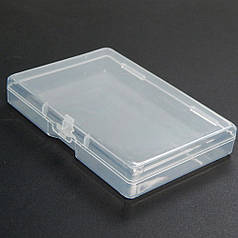Органайзер-коробочка на 1 осередок, прозорий, 10,6х7,3х1,8 см