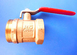 Кран кульовий 1-1/2" Н.В. PN25 RS