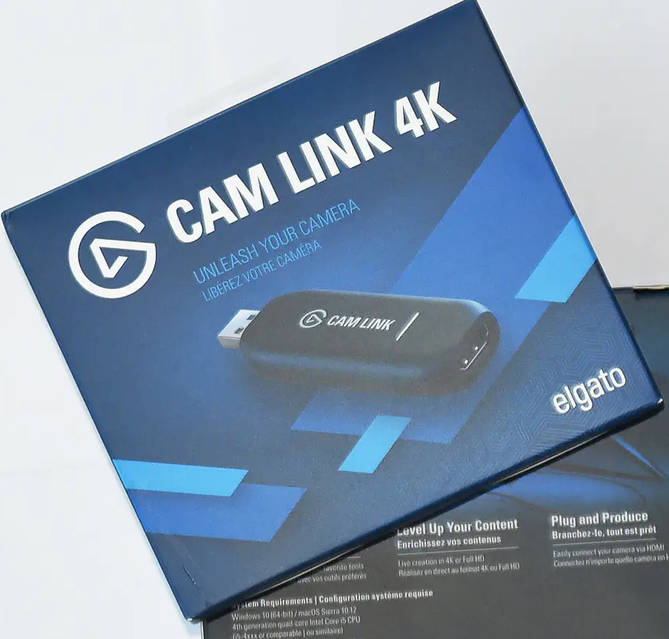 Elgato Cam Link 4K HDMI (10GAM9901) — устройство видеозахвата