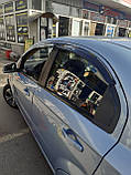 Вітровики, дефлектори вікон Chevrolet Aveo 3 T250 2005- (Kyoung Dong/Корея), фото 7