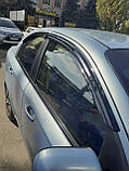 Вітровики, дефлектори вікон Chevrolet Aveo 3 T250 2005- (Kyoung Dong/Корея), фото 9
