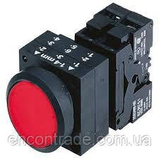 3SB3203-0AA21 Кнопка червона з натискачем SIEMENS (Е), фото 1