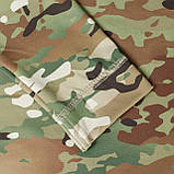 Рашгард тактичний Raptor Rashguard Multicam. Slim fit, polyester. Розмір L, фото 4