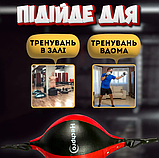 Боксерська груша для дому, пневмо груша, швидкісна груша, боксерська груша на розтяжках Hechpro 2104, фото 4