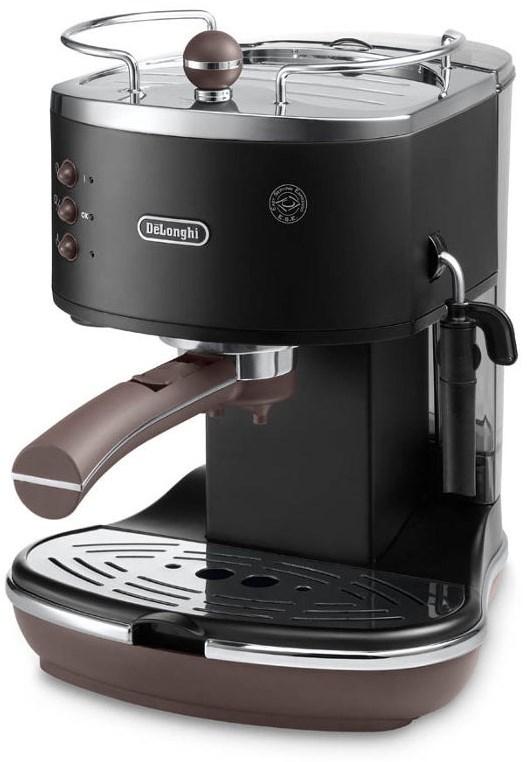 Ріжкова кавоварка еспресо Delonghi Icona Vintage ECOV 311.BK