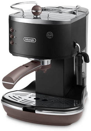 Ріжкова кавоварка еспресо Delonghi Icona Vintage ECOV 311.BK, фото 1