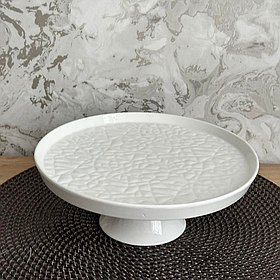 Фарфорова підставка для торта на ніжці Ø 23 см