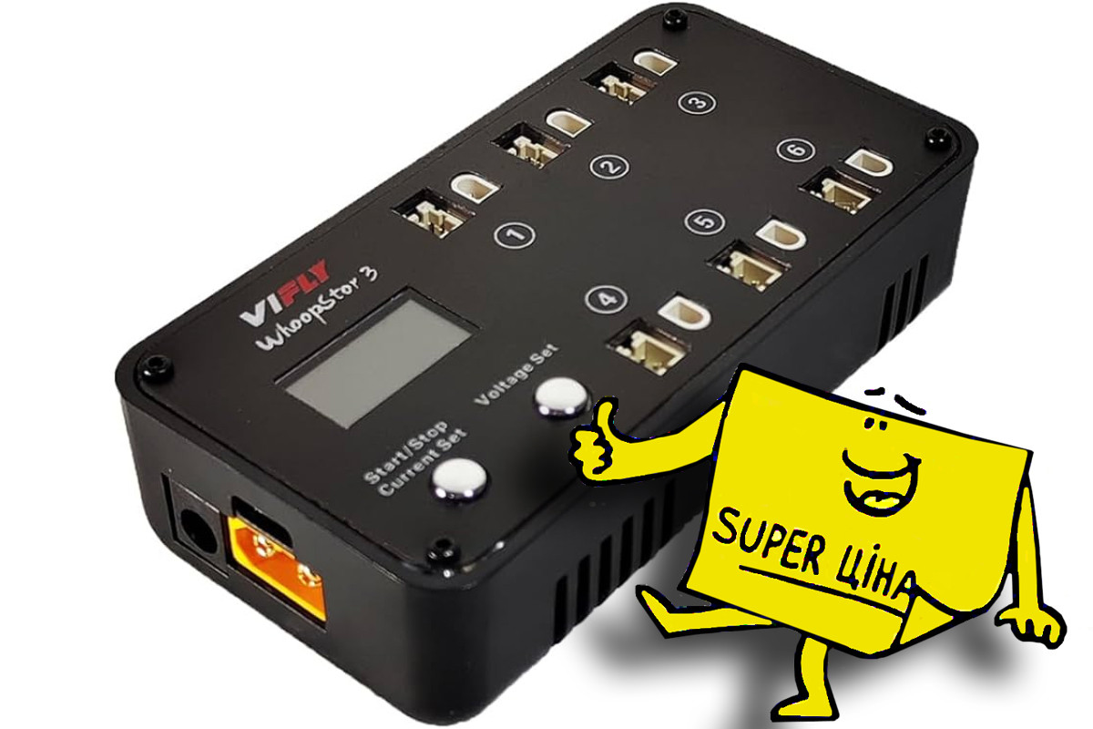 VIFLY WhoopStor 3 1S LiPO/LiHV BT2.0/PH2.0, фото 1