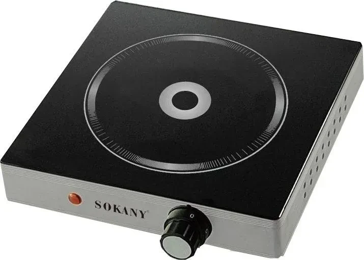 Індукційна плита настільна Sokany SK-231, 2000 Вт, одна канфорка