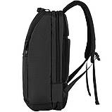 Рюкзак для ноутбука 16" 2E City Traveler, чорний S, фото 4