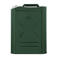 Каністра металева для бензину 2E 40 л green (SHiz15621)