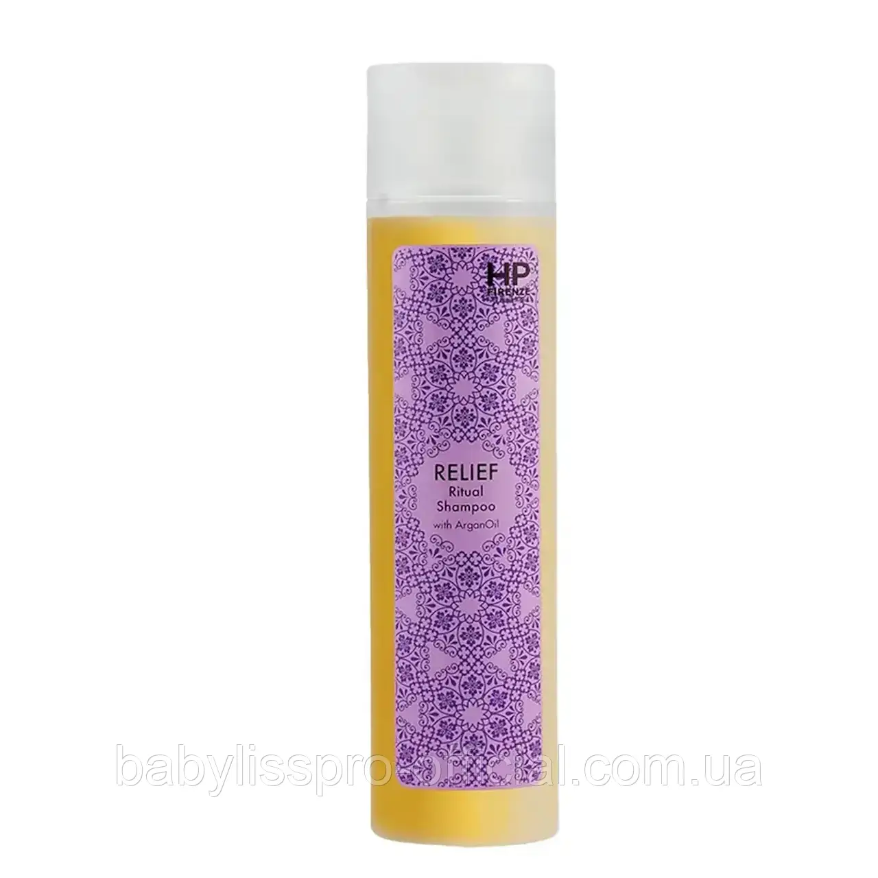 Відновлюючий шампунь для волосся з кератином та олією аргани HP Firenze Relief Ritual Shampoo 1000 мл(1120)